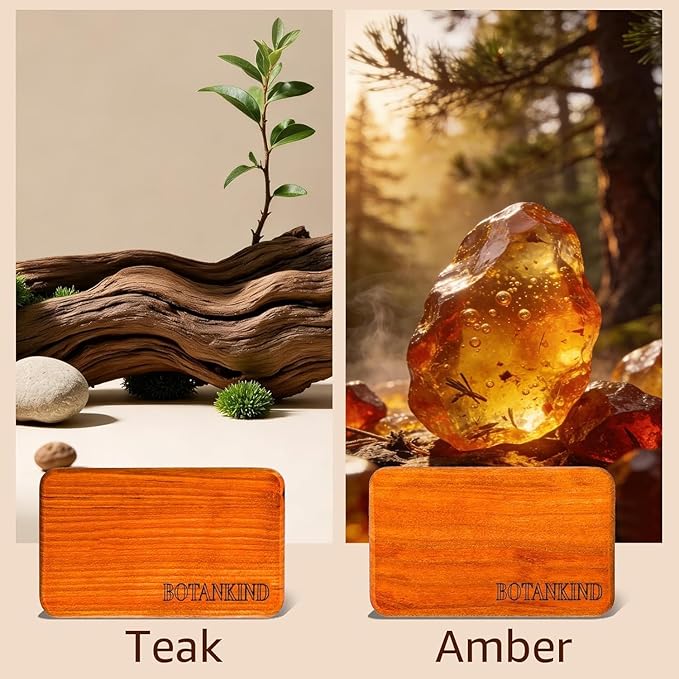 Car Air Freshener- Original Wood Air Freshener-Car Odor Eliminator for Visor Clip-Long Lasting Scent, Vehicle Scent Diffuser for Truck, SUV, Sedans - 4 pack IINCLUDED 2 CLIPS (Gradient Brown)