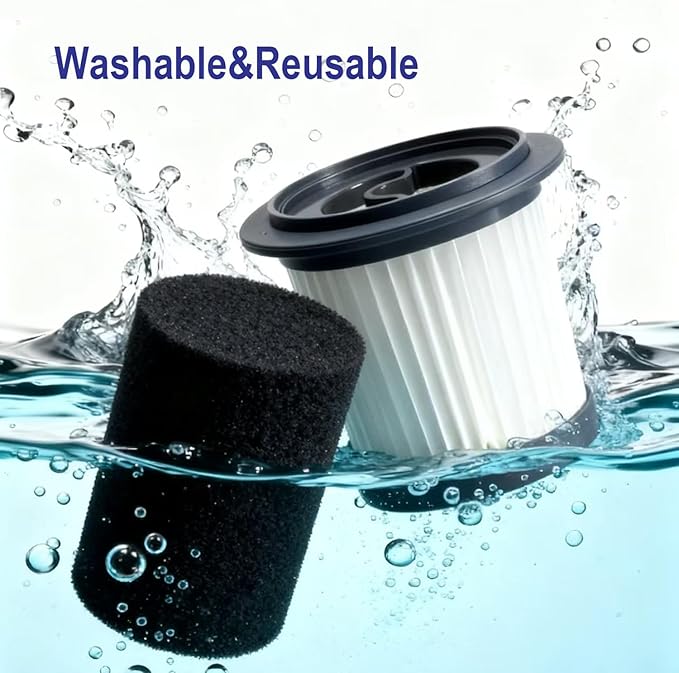 Hepa Filter Replacement Compatible with AIRDIYA P1 VG3,MHRMHR KP1108, and Bieiao Cordless Vacuum Cleaner