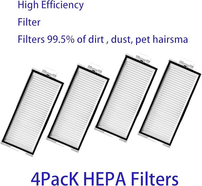 Accessories Kit for Roborock Q8 Max: Replacement Parts Compatible with Roborock Q8 Max Q8 Max + (Q8 Plus) Q5 Pro Q5 Pro+ Robot Vacuum Cleane, Main Brushes Side Brushes Filters Mop Pads