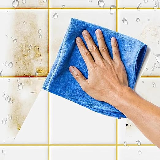 Waterproof Floor Ceramic Tile Marker,Grout Pen White Tile Paint Marker,No Faded for Home Ceramic Tile Marker Off-White,Restore Grout Lines Paint in Bathrooms & Kitchens (Gold*5pcs)