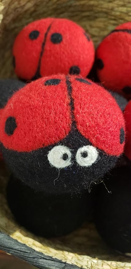 Lifestyle Cute Animal Wool Dryer Balls, Set of 3