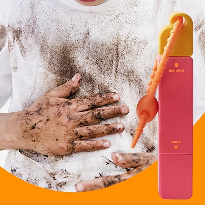 Instants Stain Removers Stick, Stain Remover Travel Size Pen for Clothes, Double-Ended Spot Cleaner Cleaning Tools, 12Ml Portable Fabric Cleaner for Camping Picnic Outdoor Food Grease Oil BBQ