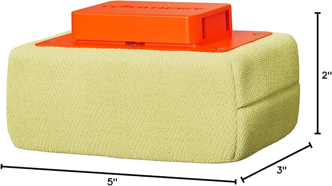 TISHI HERY Bristle Free Grill Brush Replaceable Cleaning Head, Safe BBQ Grill Brush Cleaning Pad Replacement for Cast Iron or Stainless-Steel Grates, Grill Cleaner (Replaceable Head)