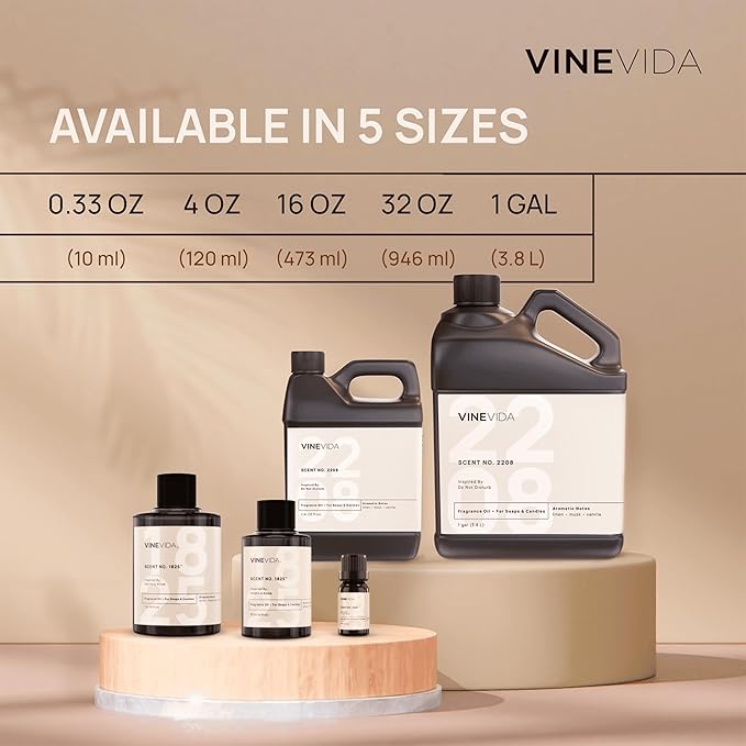 VINEVIDA [32oz] Scent No.83 Fragrance Oil for Candle Making and Soap Making - Premium Candle Scents for Soy Candles