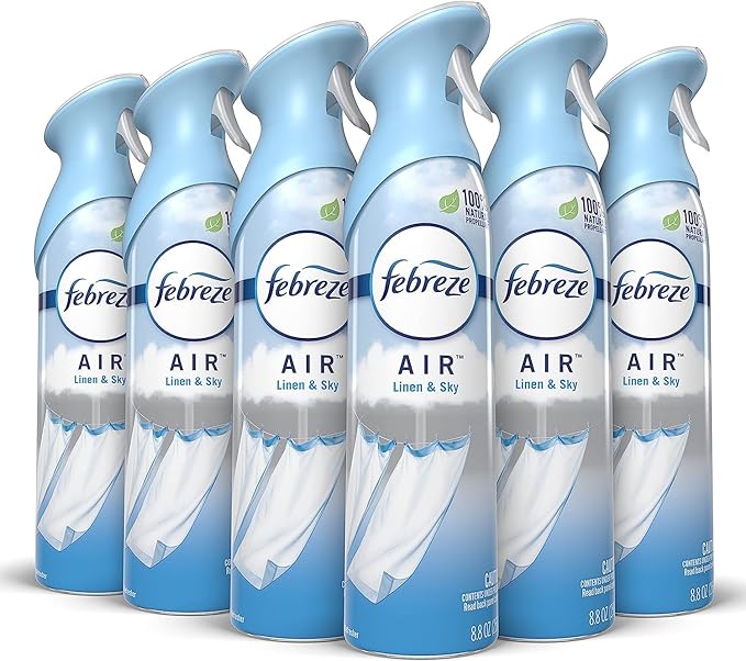 Febreze Odor-Eliminating Air Freshener, Linen & Sky, 8.8 fl oz