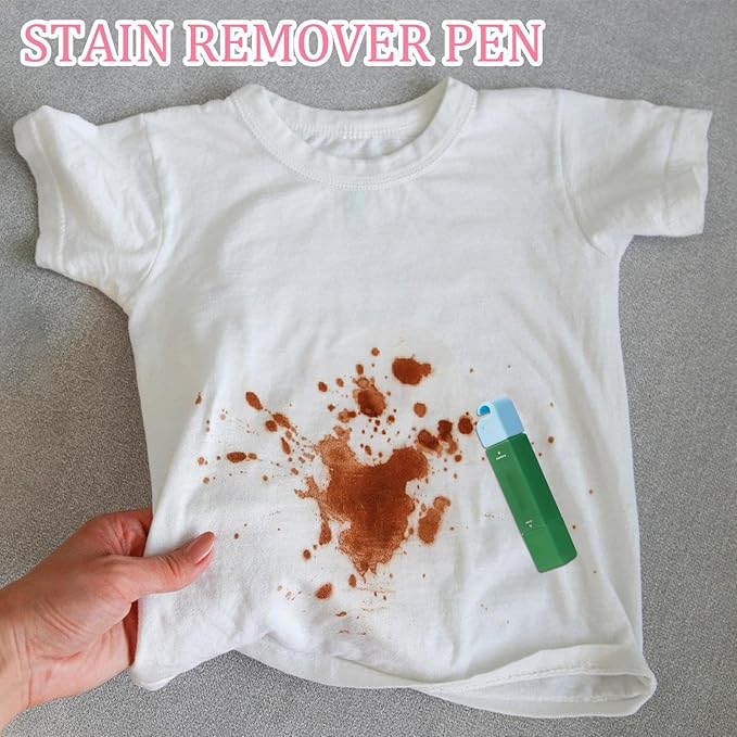 Elephant Kiss Stain Remover, 3-second Stain Remover Pen, Cleaner, Double Head Instant Treater Sticks, Travel & Pocket-Sized
