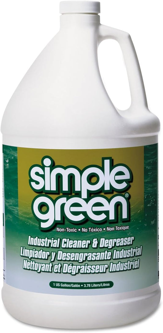 Simple Green 13005CT Industrial Cleaner & Degreaser, Concentrated, 1 gal Bottle (Case of 6)