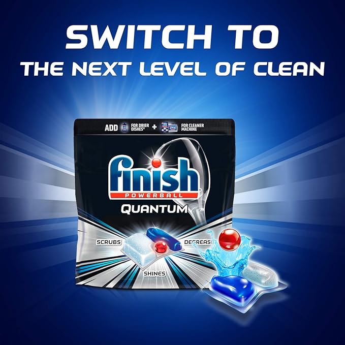 Finish Gelpacs Dishwasher Detergent Pods, Quick Dissolving Cleaning Power, Fights Grease & Dried-On Food, Easy-to-Use Pre-Measured Dishwasher Soap, Orange Scent, 54 Count