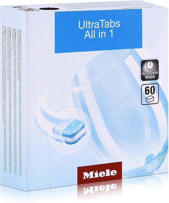 Miele Care Collection Dishwasher Detergent Tabs, 72 count