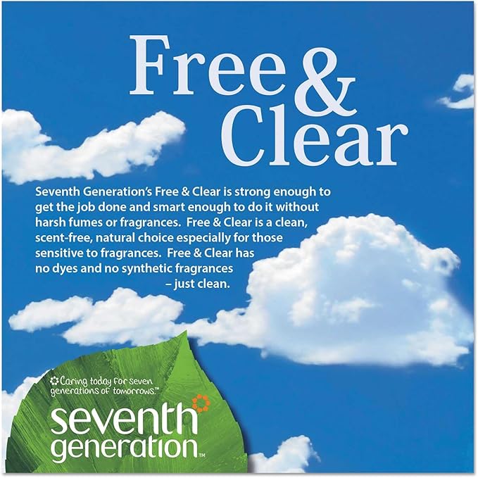 Natural Automatic Dishwasher Powder, Free & Clear, 45oz Box, 12/Carton