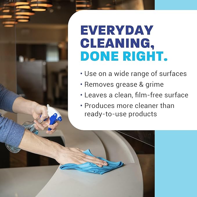 Zogics General Purpose Cleaner, 32 oz Bottle Makes up to 16 Gallons - Meets ECOLOGO Standards