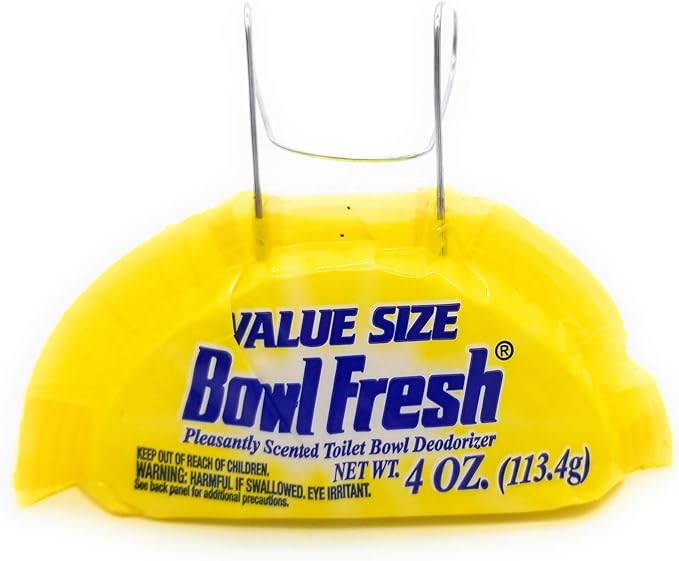 Bowl Fresh Value Size Bowl Deodorizer Hanging Mount Four oz. (4)