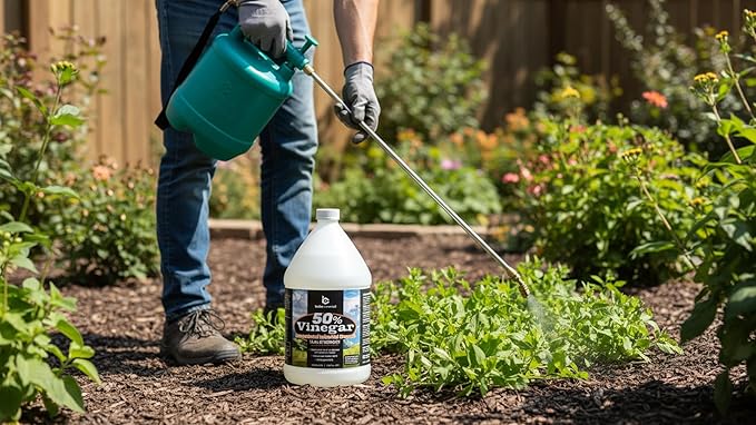 Belle Chemical 50% Pure Concentrated Vinegar – 12.5x Stronger – Indoor and Outdoor Cleaner (1 Gallon)