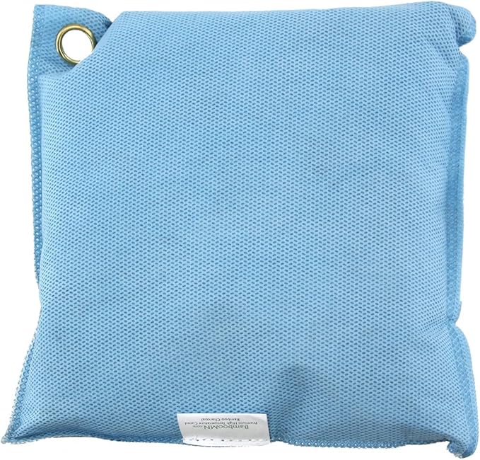 BambooMN Activated Bamboo Charcoal Air Purifier - 250g Sky Blue - 1 Bag