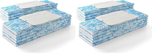 iRobot Braava Authentic Replacement Parts - Braava Jet 200 Series Wet Mopping Pads for Hardwood,Floors,Tile,Stone,Blue,White,10 Count (Pack of 2)