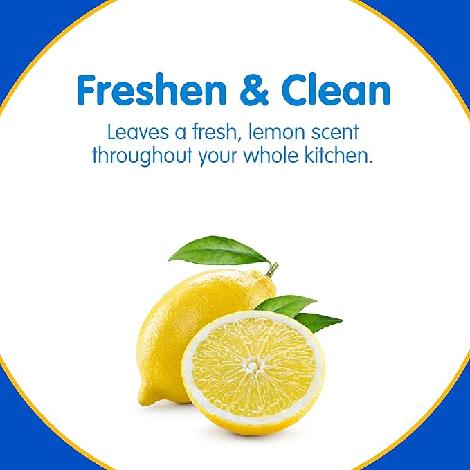 Plink Garbage Disposal Freshener & Cleaner, Washes Away Foul Odors, Lemon Scent, 10 Uses per Pack, 3-Pack