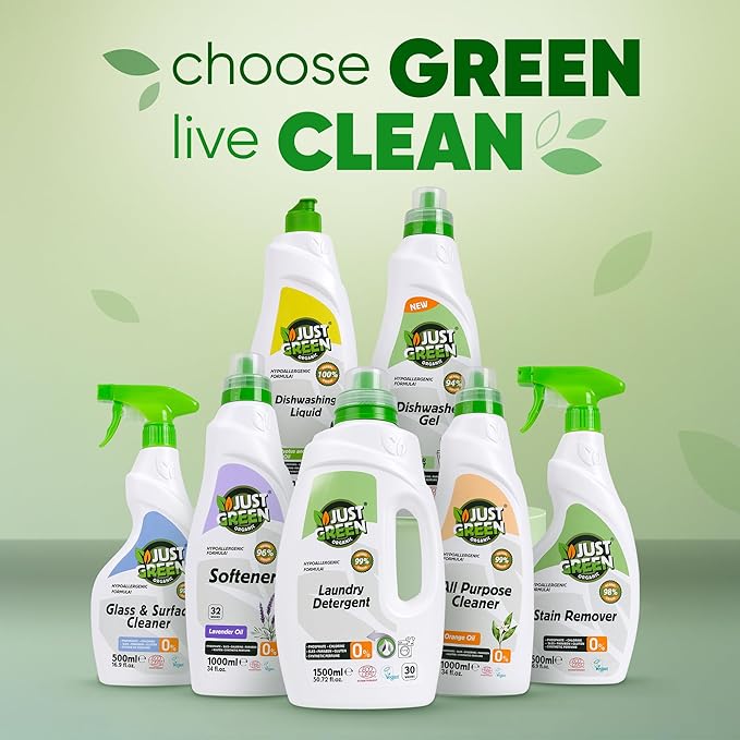All Purpose Cleaner Spray, Plant-Based Multi-Surface Cleaner, Non-Toxic, Hypoallergenic, EcoCert Certified, Vegan, 34 fl oz (1000 ml)