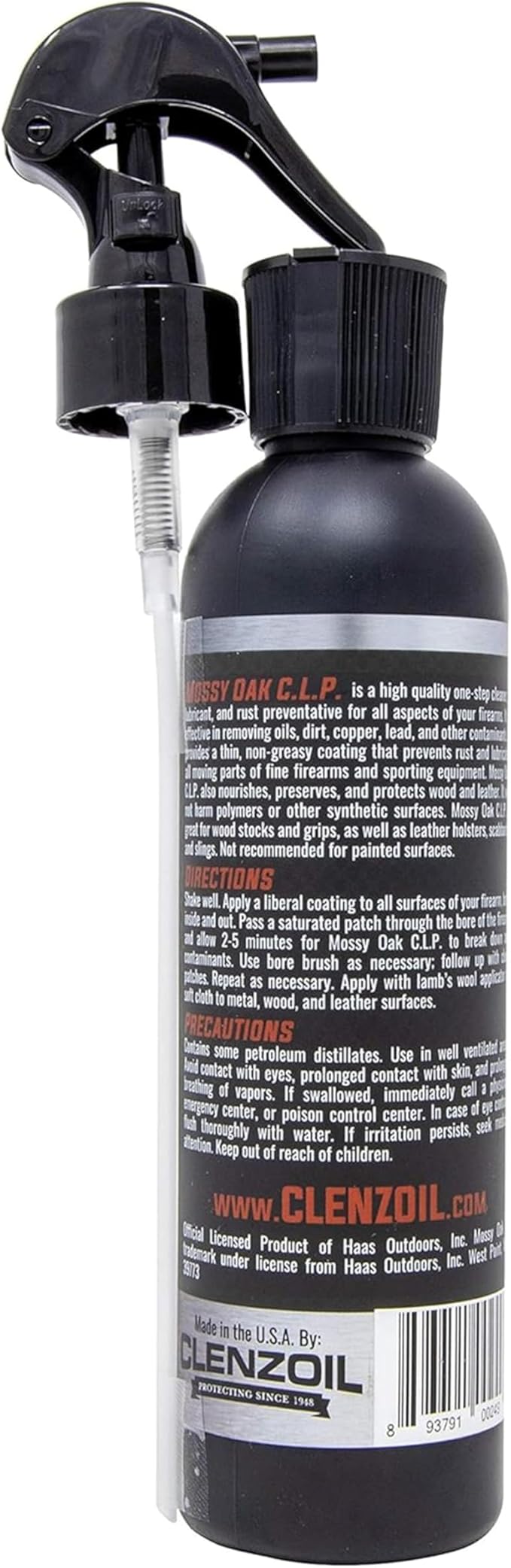 Mossy Oak CLP Gun Cleaning Oil | All-in-One Cleaner, Lubricant & Protectant | One-Step Gun Oil CLENZOIL