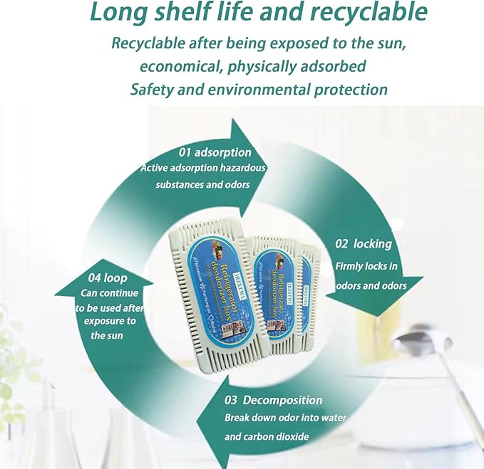 Activated carbon deodorizers are suitable for homes, refrigerators, wardrobes, and cars - a set of 5, used for deodorization, moisture-proof, and formaldehyde removal