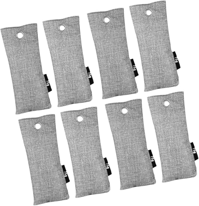 Air Purifying Bags Odor Remover Odor Eliminator Air for Bedroom Kitchen Closet, 8 Bags