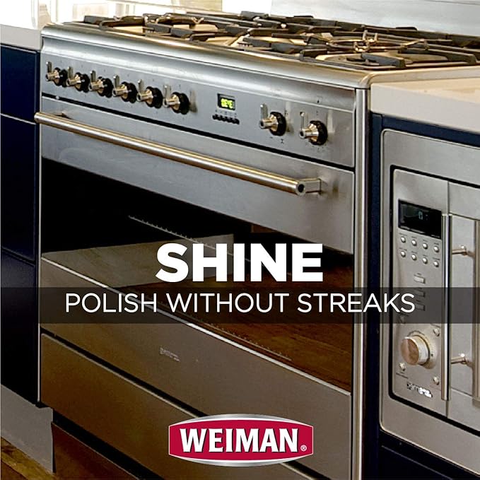 Weiman Stainless Steel Cleaner & Polish 22 fl oz - 6 pack