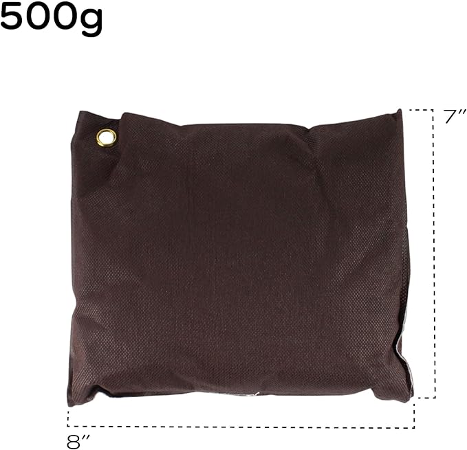 BambooMN Activated Bamboo Charcoal Air Purifier - 500g Chocolate - 5 Bags