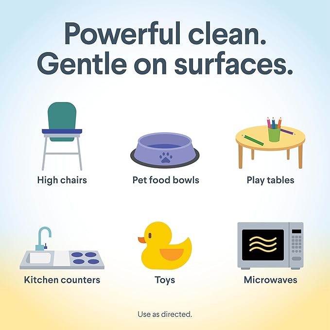 Clorox Free & Clear Cleaning Wipes, Light Lemon Scent, 75 Count (Package May Vary)