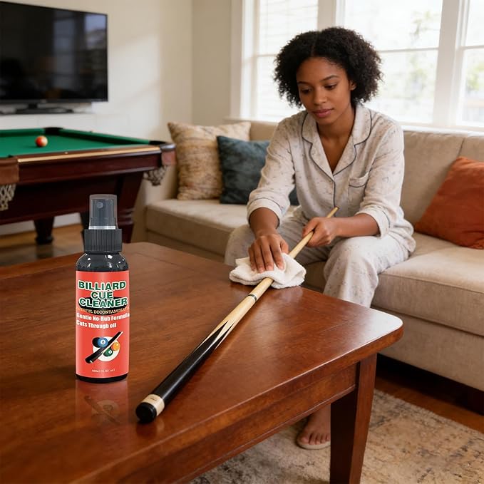Pool Cue Shaft Cleaner,100ml Deep Scratch Remover,Billiard Cue Maintenance Cleaner | for Players Enthusiasts Beginners Home Club Daily Travel Party