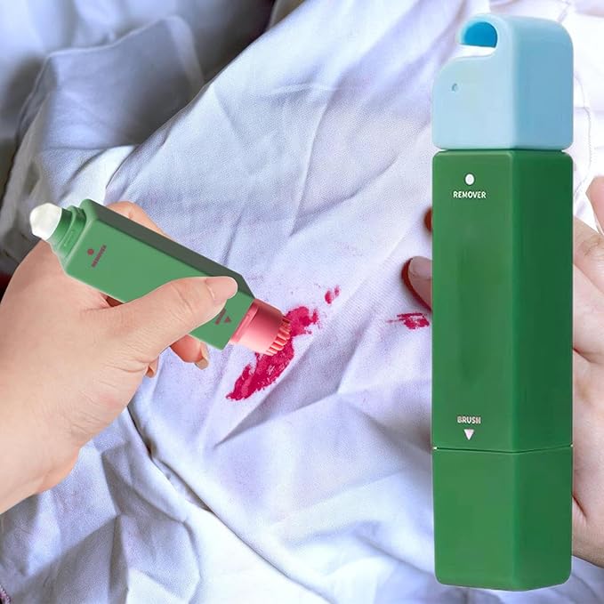 bleech Pen – Fast Action Stain Stick, Clothing Spot Cleaner | Fabric Safe DualHead Pen Removing Blood Traces, Ink Splatters, Sweat Shadows Without Full Washing on Trips or Emergencies