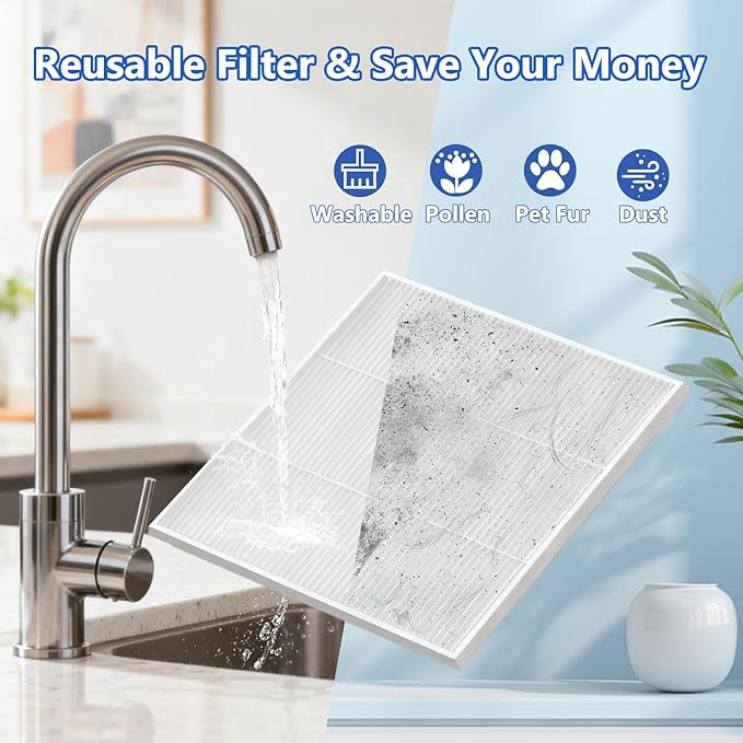 Dehumidifier, 98OZ Dehumidifiers for Home(1000sq.ft), Humidity Display Dehumidifier for Basement Bathroom Bedroom, Auto Shut Off, Washable Filter, Drain Hose, Timer, 7 Ambient Lights, Gray