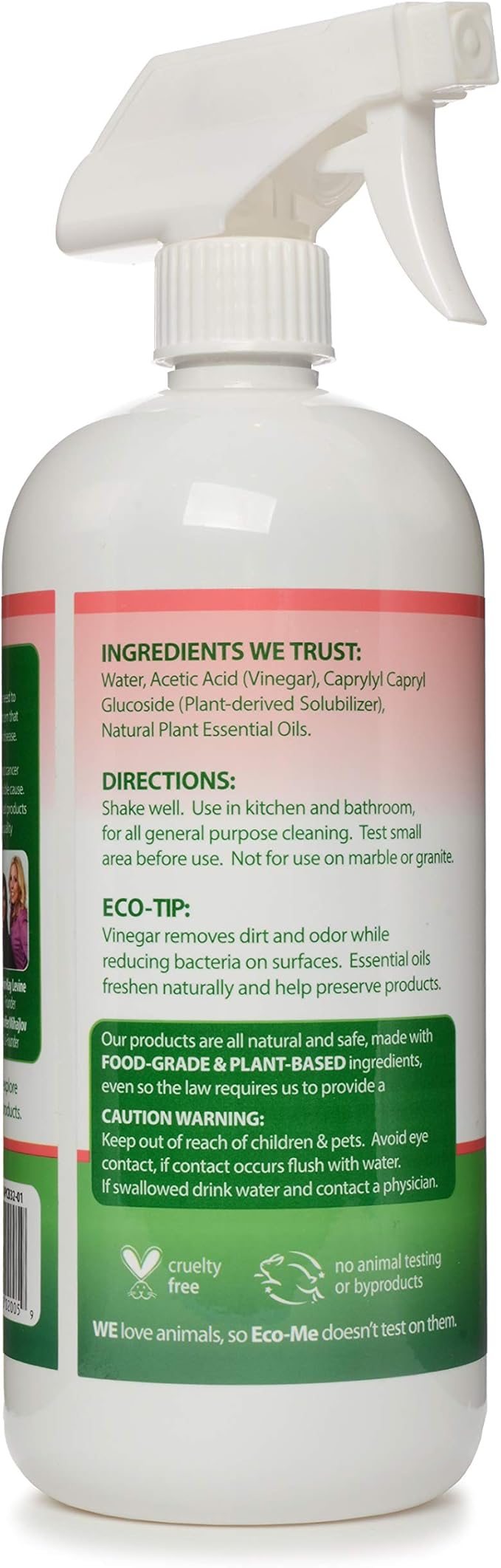 EcoMe All Purpose Cleaner, Ready to Use Household Cleaner, Citrus Berry, 32 oz