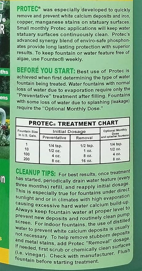 EASYCARE 60064 Protec Scale and Stain Inhibitor/Remover, 64 oz. Bottle