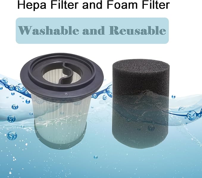 Filter Replacement for AIRDIYA P1 VG3,MHRMHR KP110Bieiao Cordless Vacuum Cleaner (AMBK-2+2)