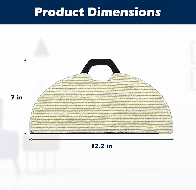 Goodsby 6x Replacement Washable Reusable Mopping Mop Pads for Shark AI Ultra 2 in1 AV2610WA AV2610WACA RV2400WD RV2410WD RV2600WA RV2600WD RV2610WA RV2610WACA RV2610WD RV2610WDCA RV2620WD Robot Vacuum