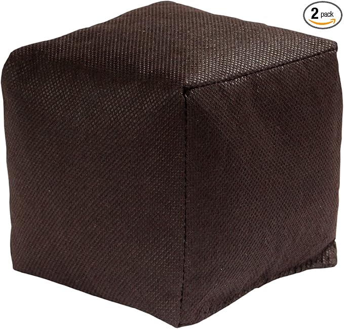 BambooMN Activated Bamboo Charcoal Air Purifier Cube - 500g Chocolate - 2 Units