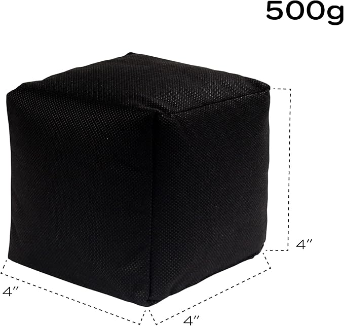 500g Bamboo Air Freshening Cube, black - Pack of 2