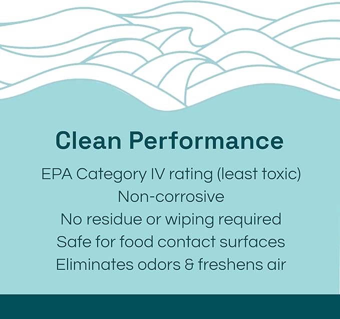 Clean Republic Multi-Purpose Disinfectant, Hypochlorous Acid Cleaner, 1 Gallon Bottle