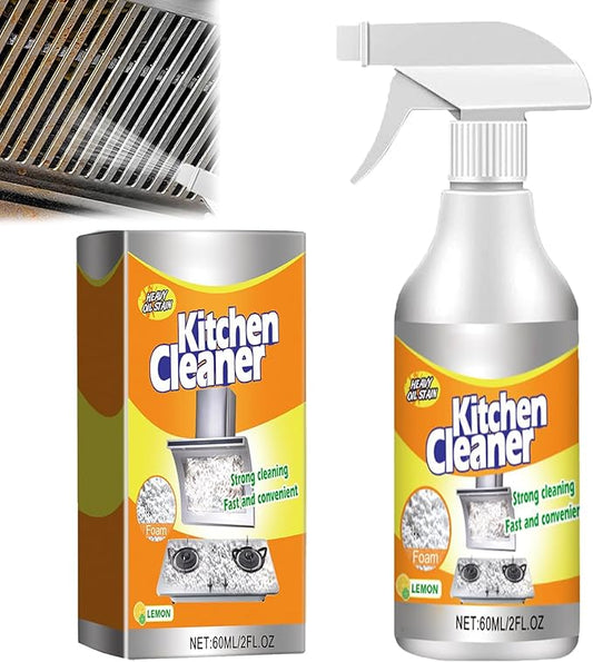 Mytrendyes Kitchen Foam Cleaner, Powerful All-Purpose Grease Remover, Multifunctional Foam Spray for Pots, Pans, Stovetops & Appliances, Deep Cleaning & Deodorizing Kitchen Cleaner (1)