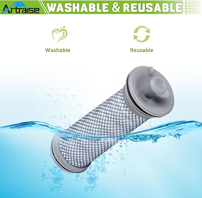 Filter Replacement for Tineco A10 A11 Hero A10/A11 Master PURE ONE S11 Series, S12, X Cordless Vacuum Cleaner (3 PACK) …