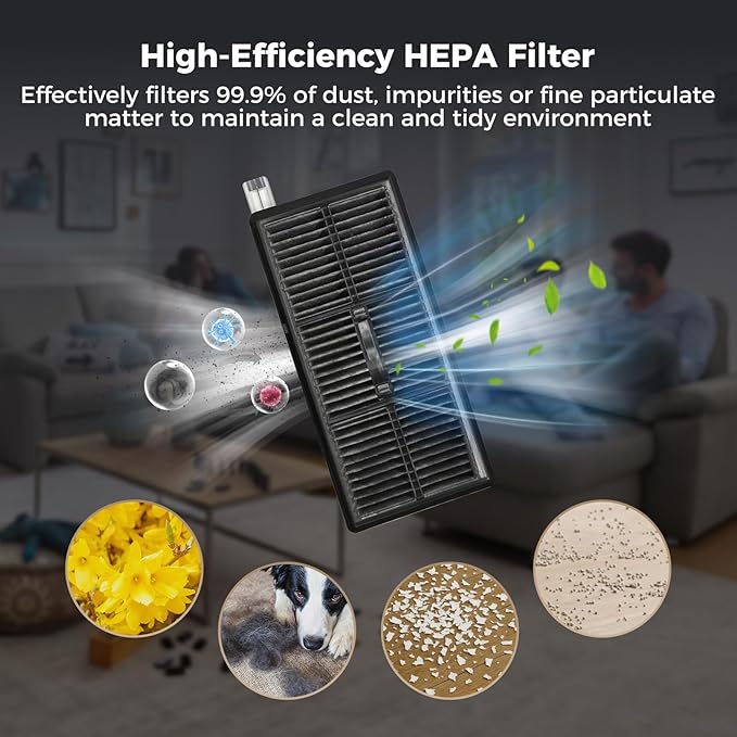 22PCS Aqua10 Roller Accessories Sets for Dreame Aqua10 Roller/Aqua10 Ultra Roller Robot Vacuum Cleaner: 2 Main Brushes 6 Dust Bags 6 Side Brushes 4 Filters 2 Roller Mops 1 Cleaning Brush 1 Screwdriver
