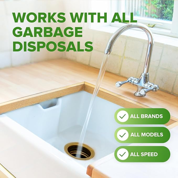 Garbage Disposal and Dishwasher Cleaning and Deodorizing Tablets Bundle - 12 Months Supply