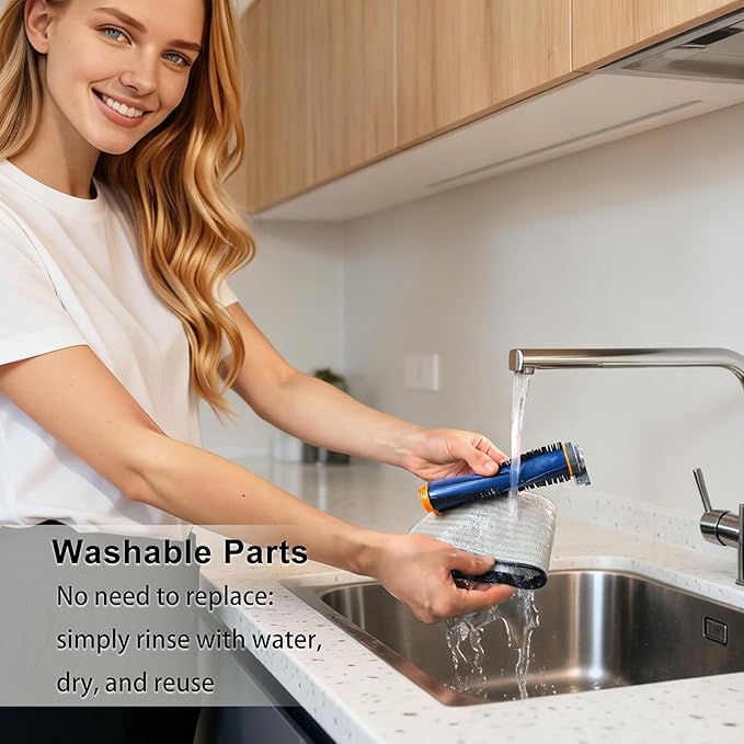 Replacement Mop Pads for Shark UR2650WS UR2650CUS RV2620WAUK Matrix Plus Robot Vacuum (6 Mop Pads)