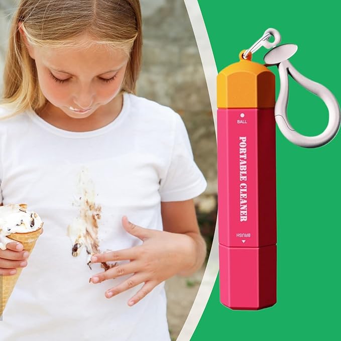 Clothes stain-Pen – 15ml Laundry stain-Stick, Fast Fabric Cleaning, Portable -free Design, Convenient Travel Accessory, stain-Elimination Tool | stain-Remover Usage During Camping Trips