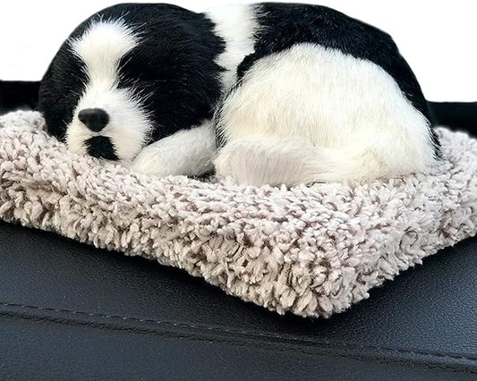 Ergocar Air Purifying Bags Air Freshener Cute Animals Bamboo Charcoal Odor Eliminator Car Decoration Car Air Dehumidifier for Eliminating Odors (Border Collie)