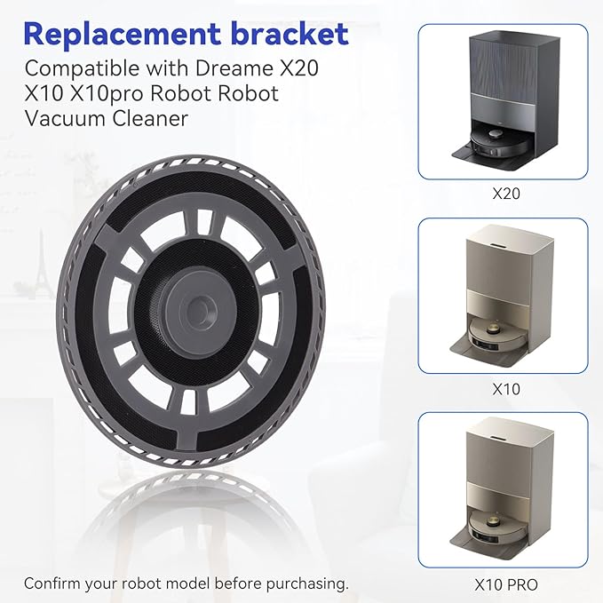 Mop Pad Plate Accessories for Dreame X20 X10 X10pro Robot Robot Vacuum Cleaner - Vacuum Pad Board Holder Replacement Mop Tray Part Attachment