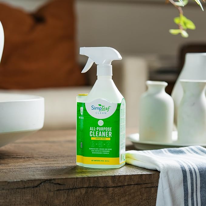 Simpleaf Clean All Purpose Cleaner | Refill System Cleaners | Tropical Fresh, 24 Fl Oz (Pack of 1)