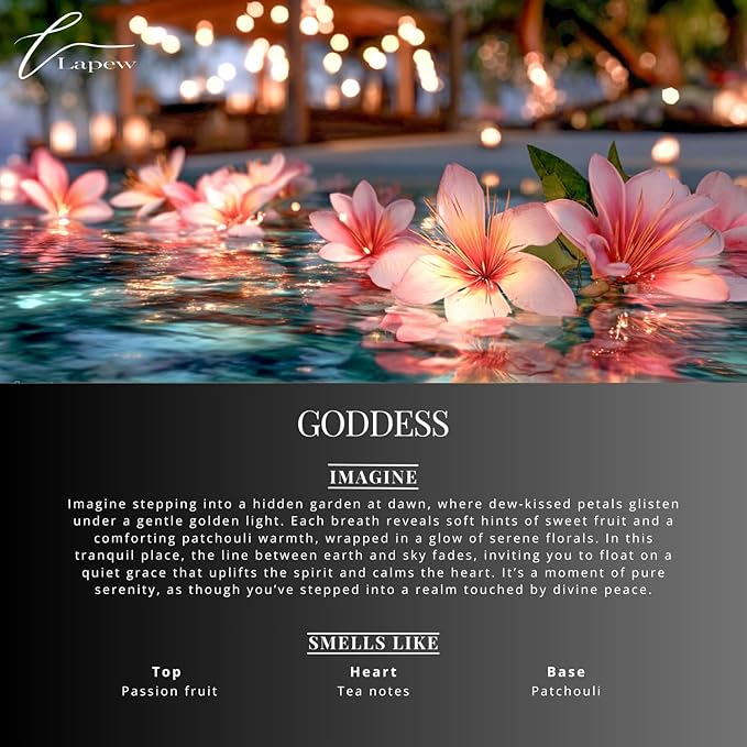 Lapew Room & Linen Spray | Fragrance Mist for Home, Car & Office | Fabric & Air Freshener | Neutralizing Mist | Made in USA | Goddess