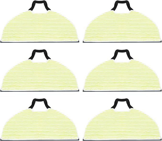 6-Pack Mop Pads Compatible for Shark Matrix Plus AI Ultra 2-in-1 Robot Vacuum AV2610WA, RV2610WA, RV2610BTUS, AV2620WA, AV2630WA, RV2410WD, RV2402WD