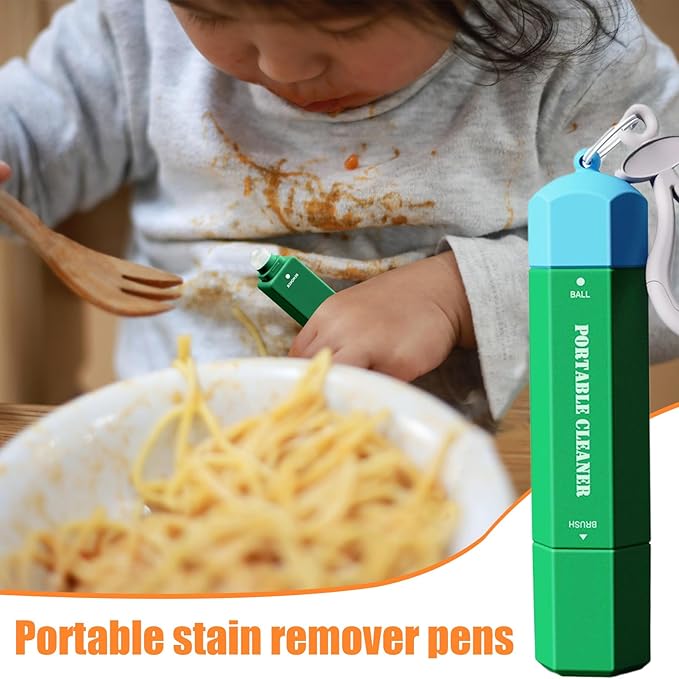 Clothes stain-Pen – Quick-acting stain-Remover, Compact 15ml Stick, Fabric-safe Cleaning Formula, Lightweight Portable Design, Easy-to-use Garment Care Tool | stain-Pen Usage During Nursery Mishaps