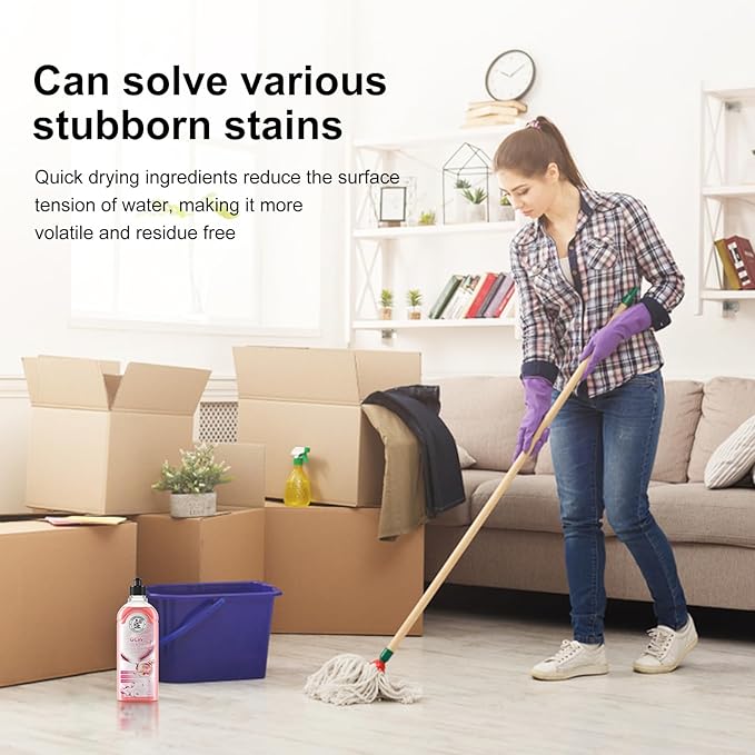 All Purpose Multipurpose Floor Cleaner For Mopping Apply To Hardwood Granite Vinyl and Tile, Ph Neutral MultiSurface Mop Stain Cleaning Solution,Suitable For Kitchen And Bathroom Cleaner Refill Liquid